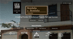 Desktop Screenshot of bendana.com