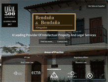 Tablet Screenshot of bendana.com
